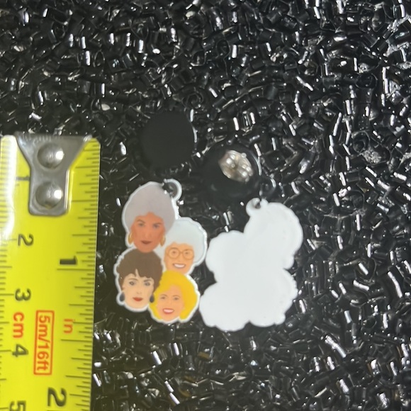 Golden Girls Drop Earrings - Picture 10 of 17